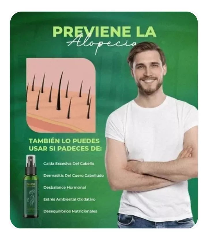 OUHOE - REPARADOR DE CRECIMIENTO CAPILAR 100% EFECTIVO - KIT CON 2