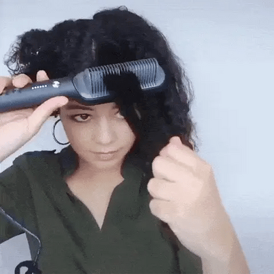 Cepillo alisador y plancha