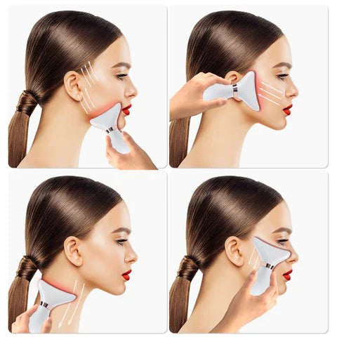 MASAJEADOR FACIAL ANTI-ARRUGA FOTOTERAPIA